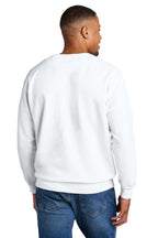 White COMFORT COLORS Ring Spun Crewneck Sweatshirt. 1566