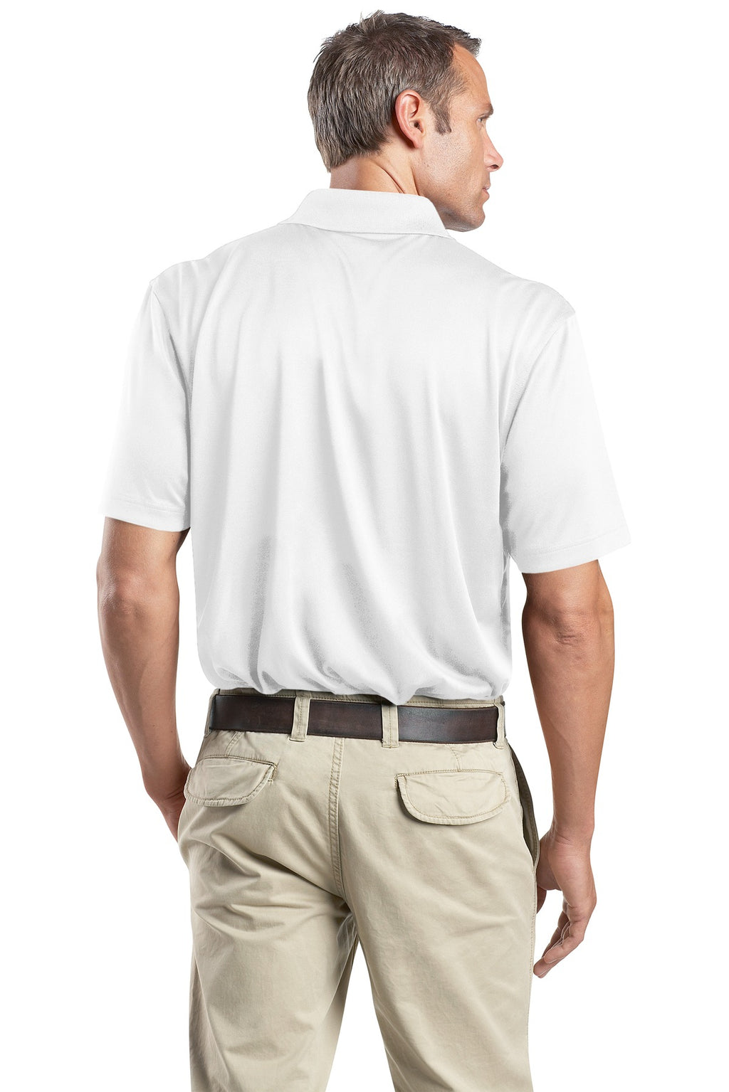 White CornerStone - Select Snag-Proof Polo. CS412