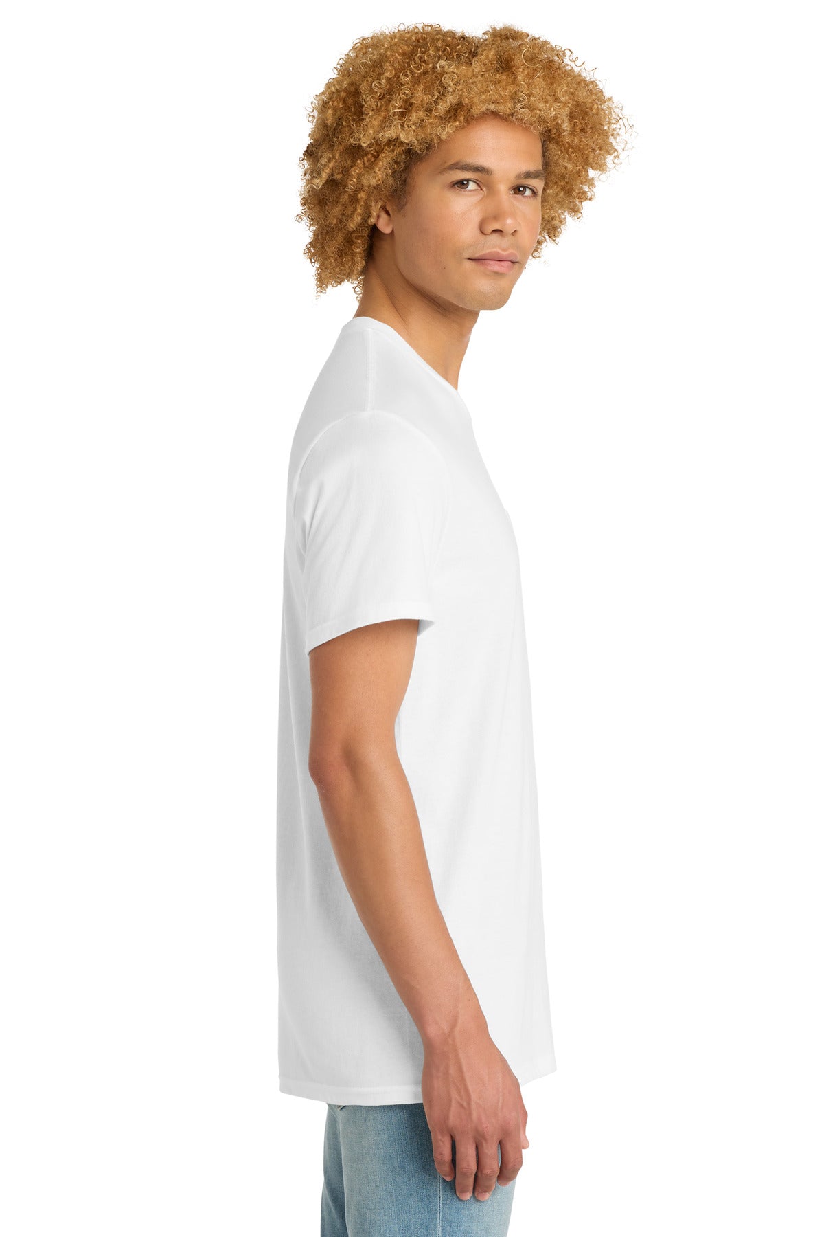White District Very Important Tee with Pocket. DT6000P