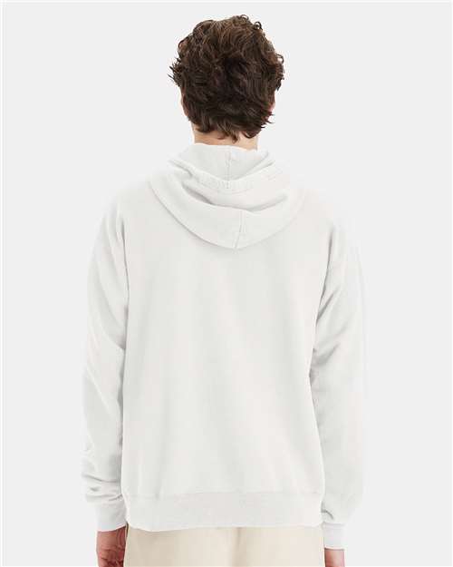 White Garment-Dyed Hooded Sweatshirt - GDH450