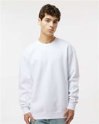 White Heavyweight Crewneck Sweatshirt - IND3000