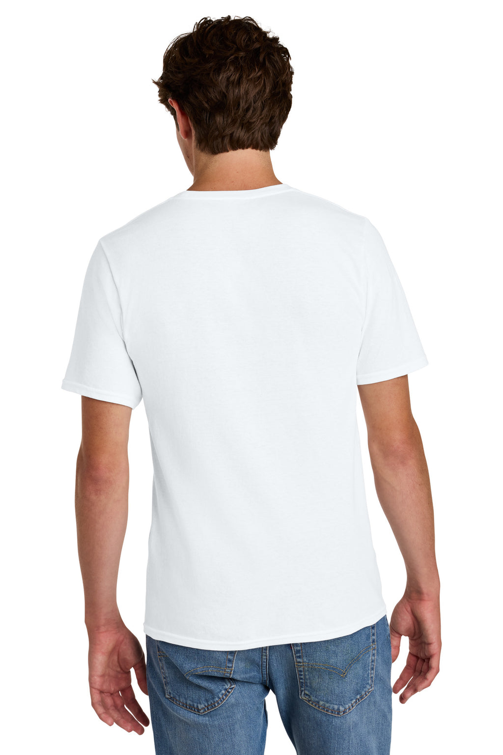 White Port & Co Easy Cotton Tee PC43