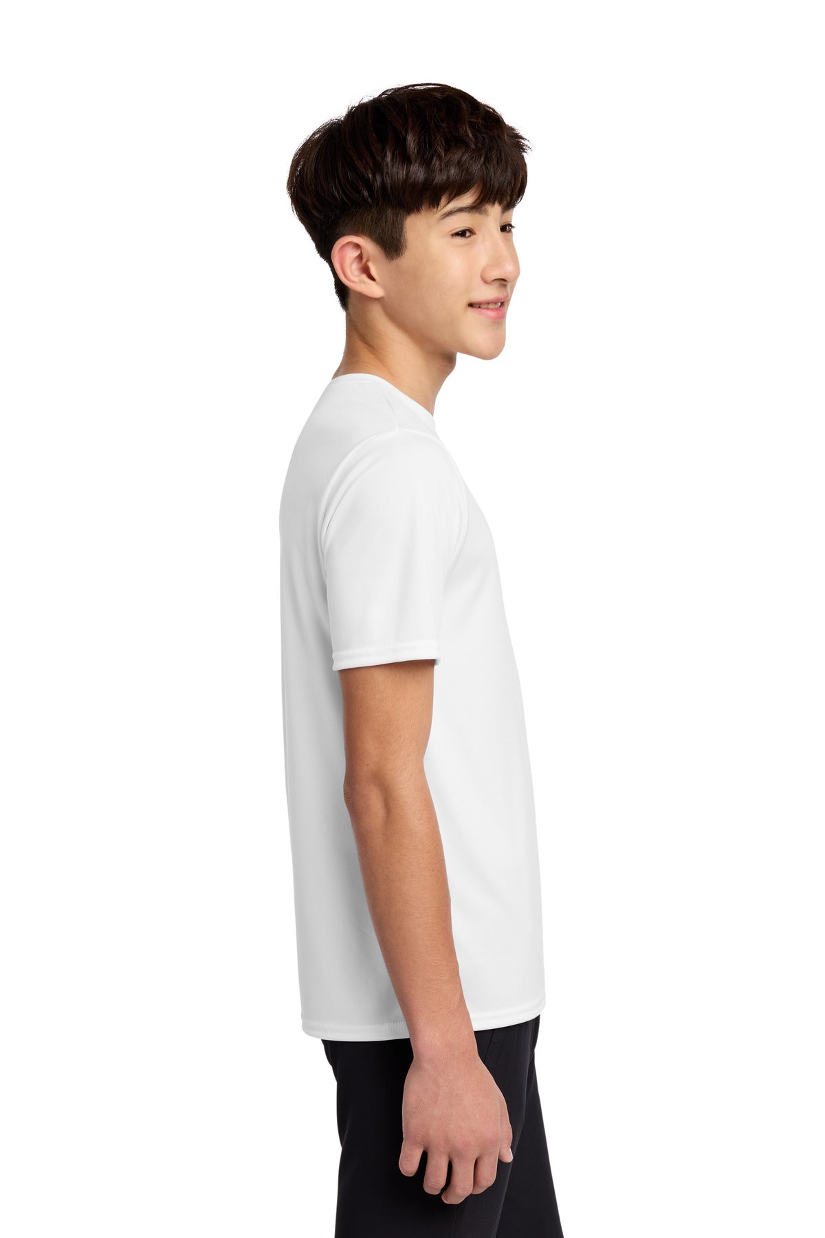 White Port & Co Youth Performance Tee. PC380Y