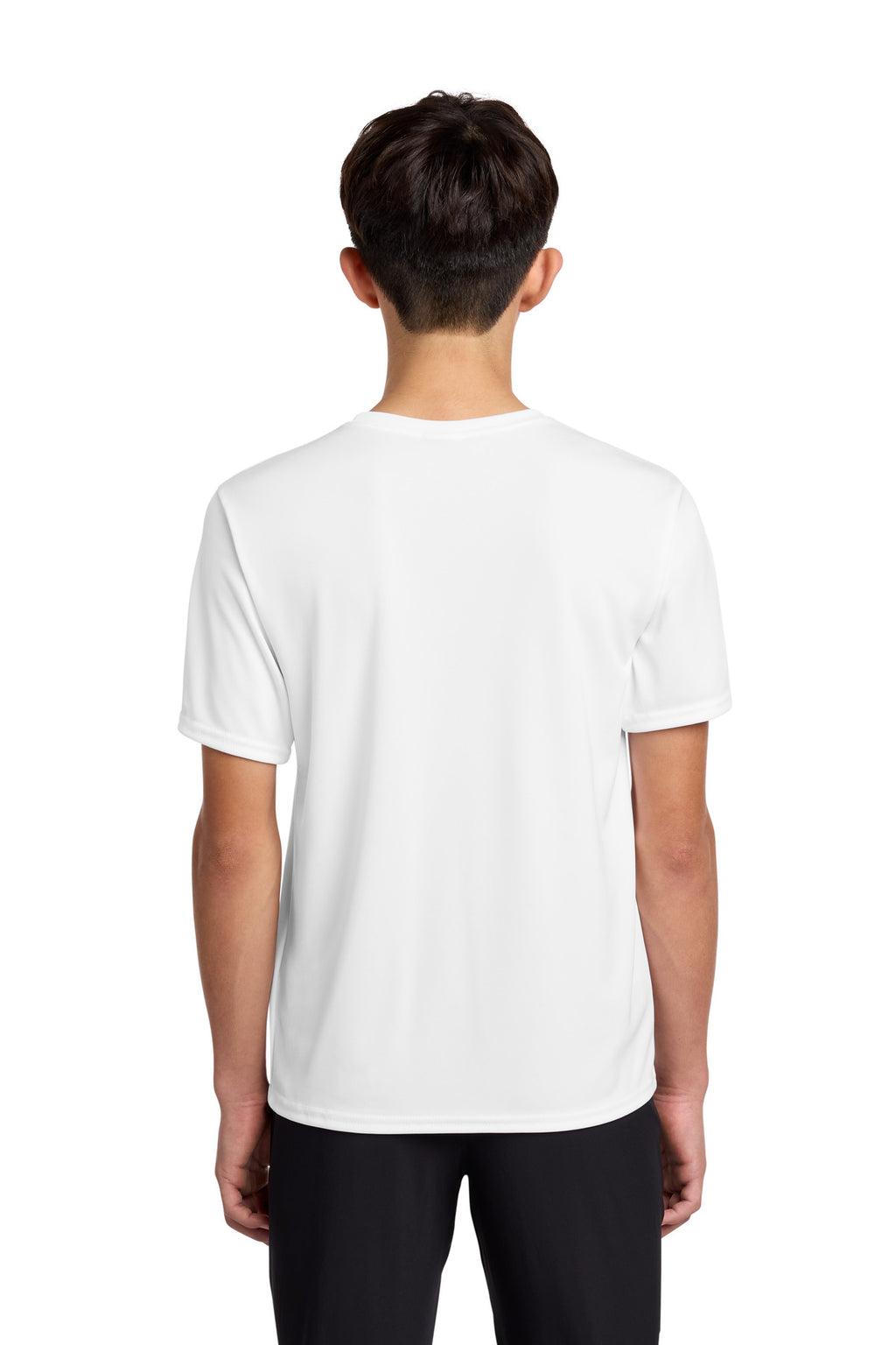 White Port & Co Youth Performance Tee. PC380Y