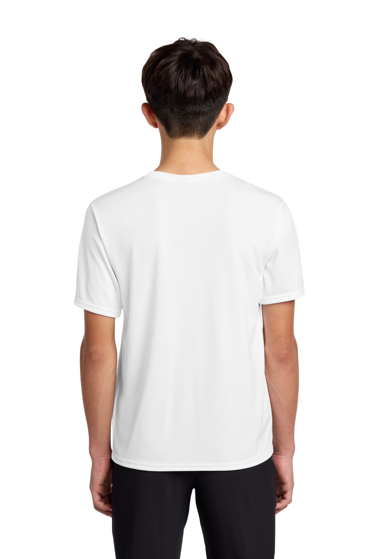 White Port & Co Youth Performance Tee. PC380Y
