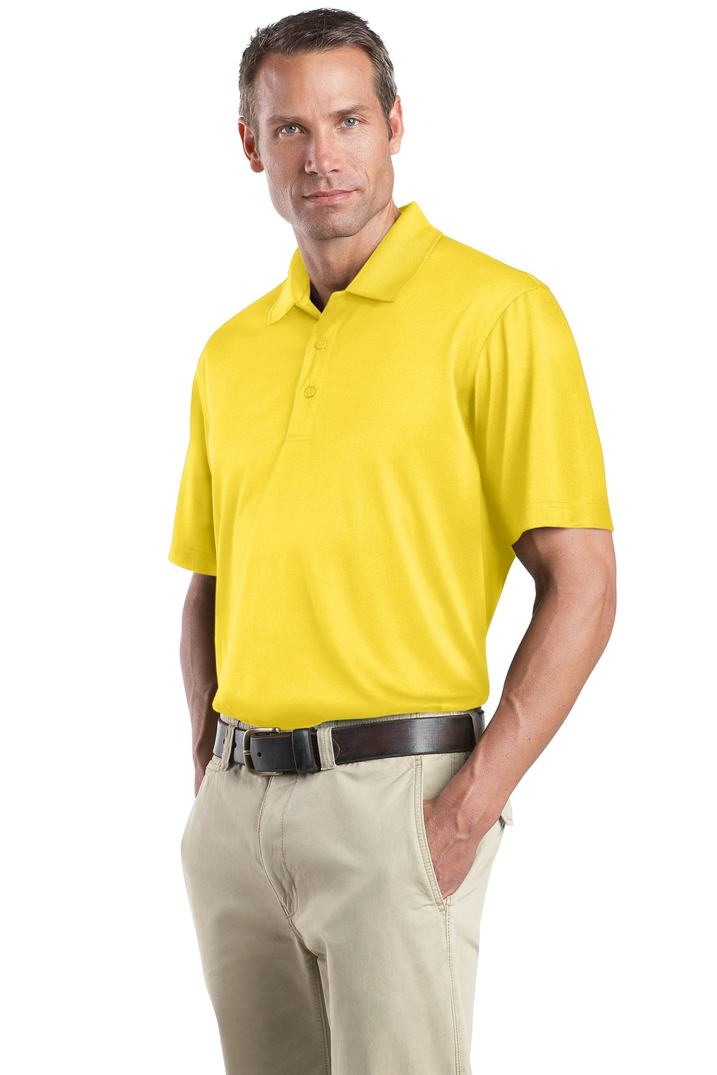 Yellow CornerStone - Select Snag-Proof Polo. CS412
