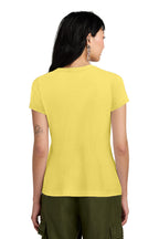 Yellow District Women's Perfect Weight Tee. DM104L